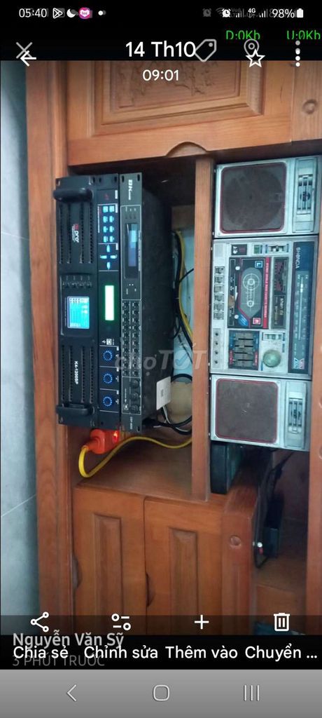 Vang số BK Sound KA A9. Mua bán Tivi, Âm thanh tại Thành phố Ninh Bình Ninh Bình được đăng bởi văn sỹ  hình 1