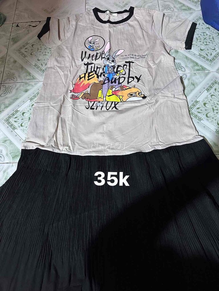 Váy Nữ Bigsize Be, Đen 65-80kg. Mua bán Quần áo tại Quận Bình Tân Tp Hồ Chí Minh được đăng bởi Trần thị ngọc giàu hình 1