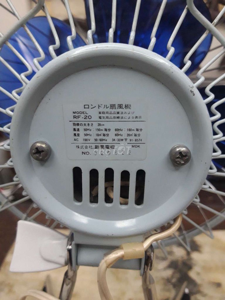 Quạt con cóc nội Nhật RONDOL RF-20 mới cứng