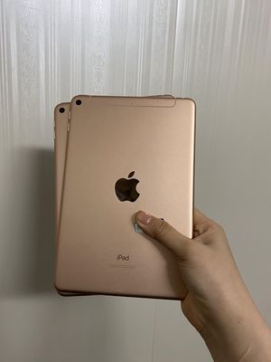 iPad mini 5 64GB 4G vàng hồng likenew BH 1 đổi 1