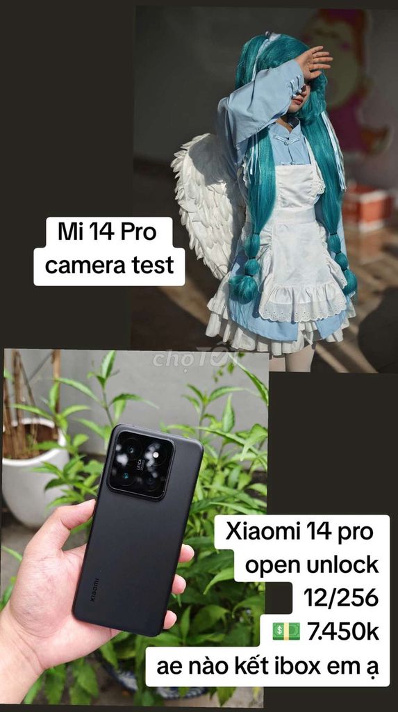Xiaomi 14 Pro 12GB/256GB đã unlock. Mua bán Điện thoại tại Quận Thanh Xuân Hà Nội được đăng bởi Từ Tuấn Hùng hình 1