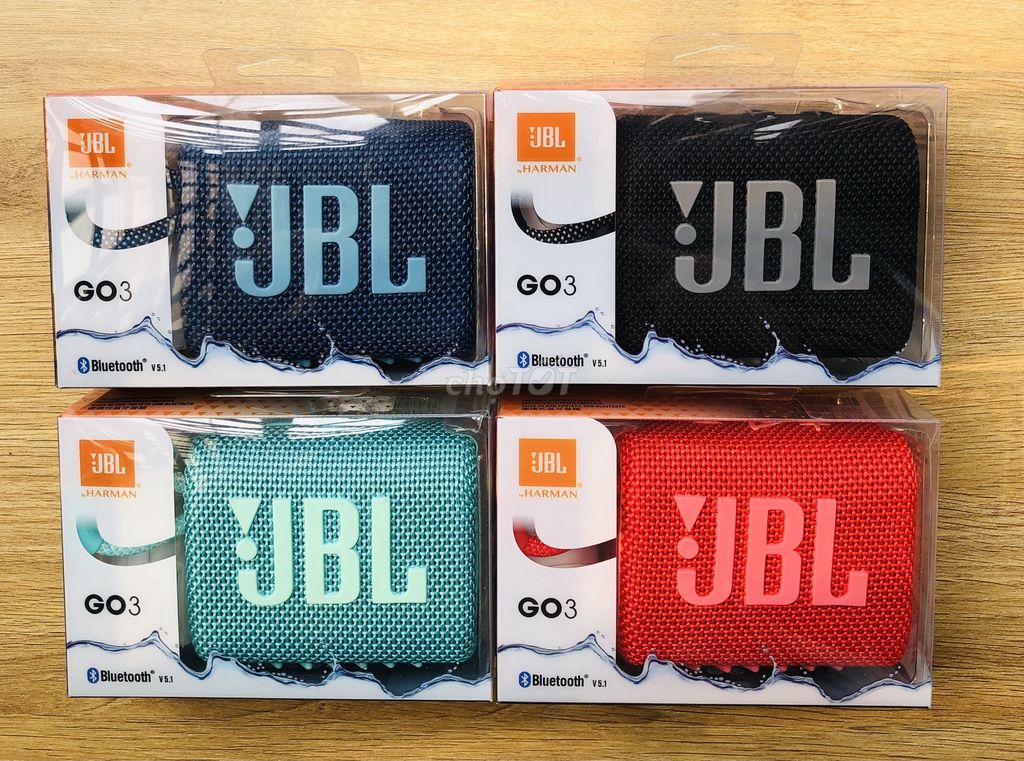 Loa Bluetooth JBL GO 3 - Hàng Chính Hãng