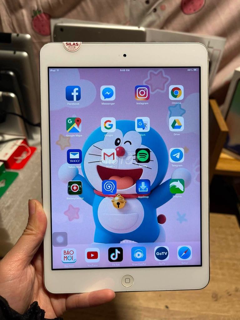 Apple iPad mini 1 Bạc. Mua bán Máy tính bảng tại Quận 5 Tp Hồ Chí Minh được đăng bởi Hội Đồ Điện Tử hình 1
