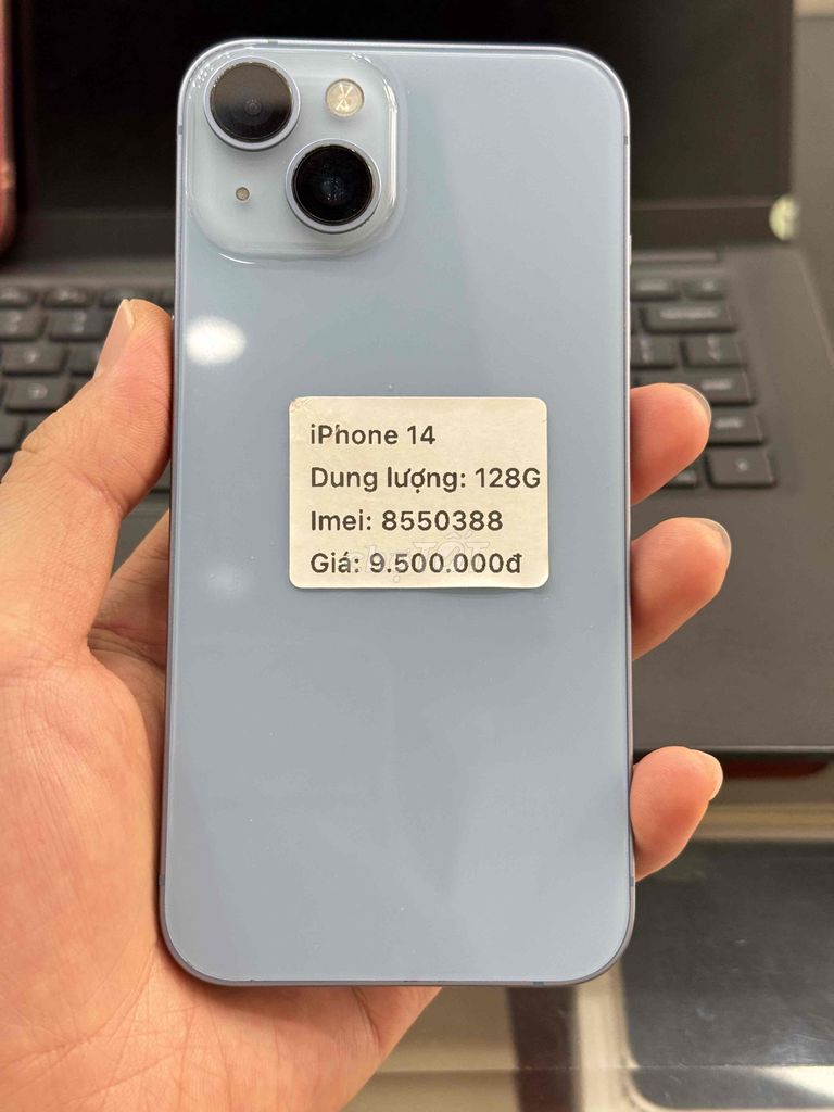 iPhone 14 128GB Xanh VN máy đẹp keng. Mua bán Điện thoại tại Thành phố Buôn Ma Thuột Đắk Lắk được đăng bởi Nguyễn Hoàng hình 1