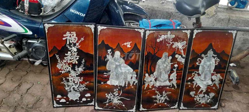 Tranh sơn ốc Cổ điển 60 cm. Mua bán Đồ sưu tầm, đồ cổ tại Quận Tân Phú Tp Hồ Chí Minh được đăng bởi Minh hình 1