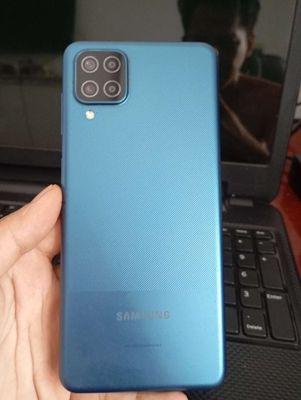 Samsung A12 xanh dương