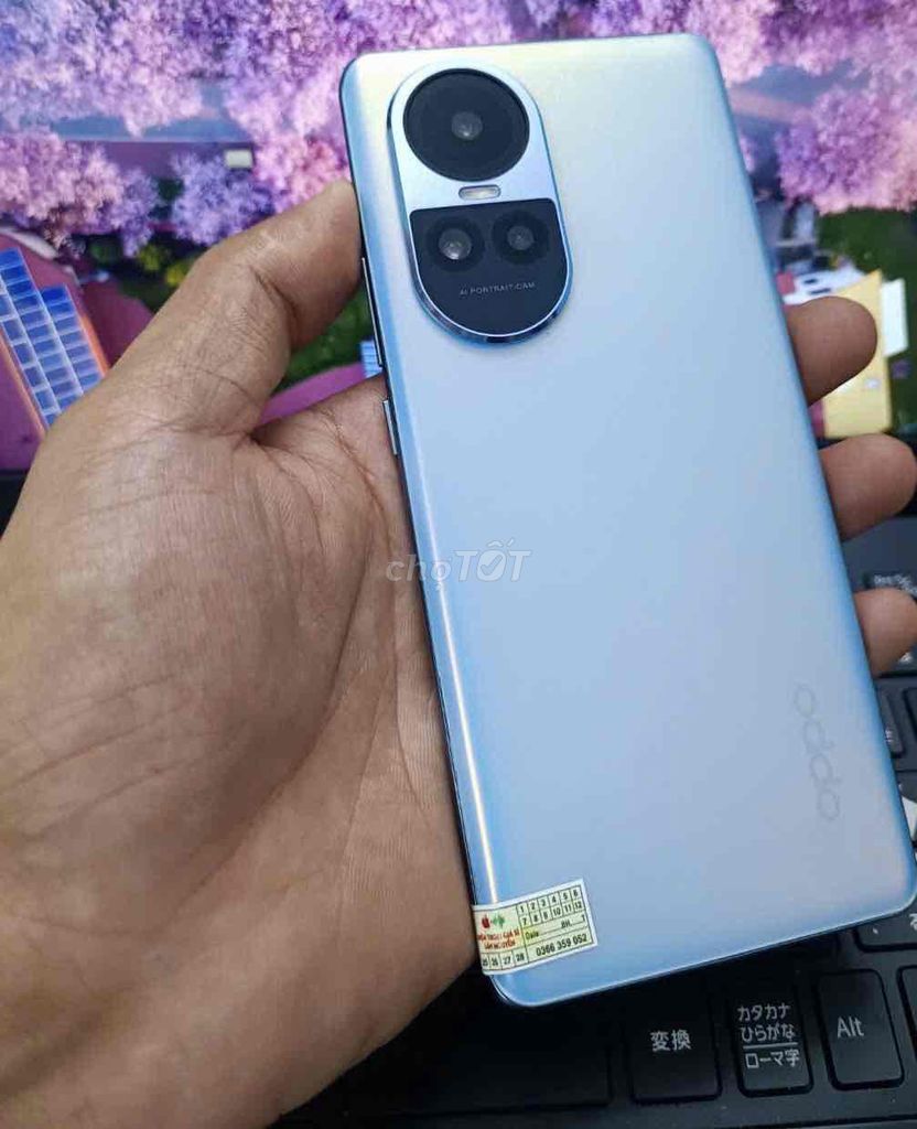OPPO Reno 10 5G 256GB Xám. Mua bán Điện thoại tại Quận Bình Thạnh Tp Hồ Chí Minh được đăng bởi AN MOBILE hình 1