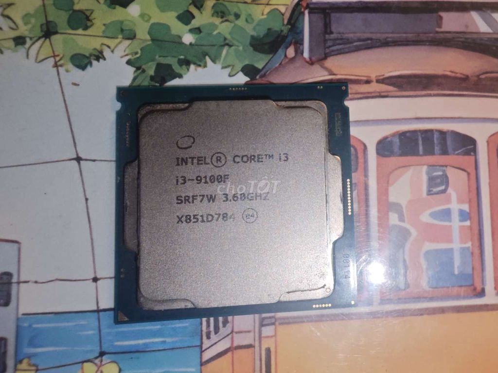 CPU Intel Core i3-9100F 3.60GHz. Mua bán Linh kiện (RAM, Card...) tại Huyện Yên Định Thanh Hóa được đăng bởi Thiên Minh Lê Bá hình 1
