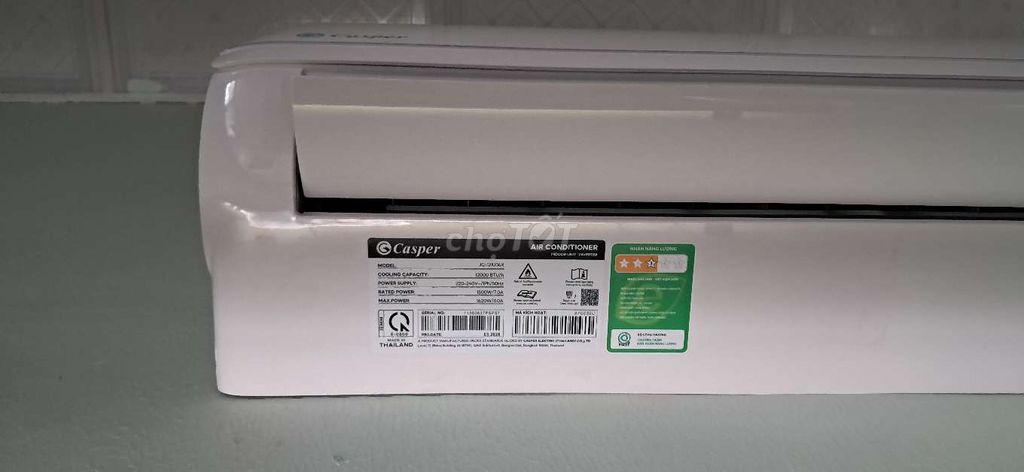 Máy lạnh Casper JC-12IU36X Trắng. Mua bán Máy lạnh, điều hoà tại Thành phố Biên Hòa Đồng Nai được đăng bởi Dong Nguyen hình 1