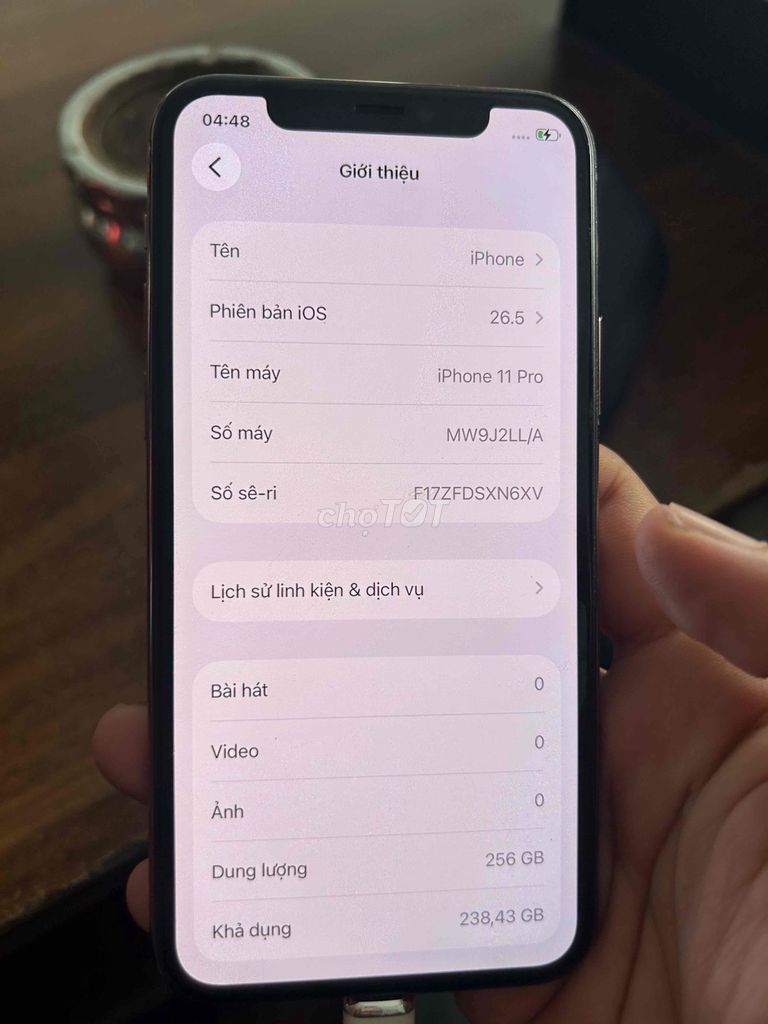 Apple iPhone 11 Pro 256GB Vàng Like New. Mua bán Điện thoại tại Thành phố Thủ Đức Tp Hồ Chí Minh được đăng bởi Hoang Trung hình 1