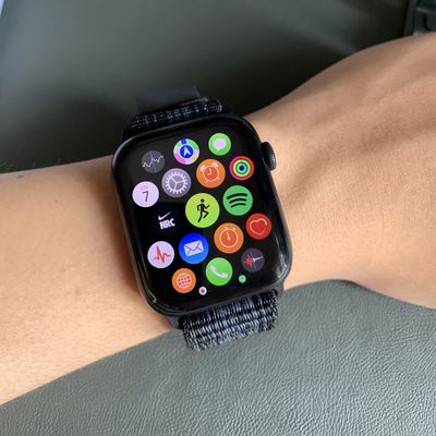Apple Watch Series 7 x Nike - 45mm - Màu đen