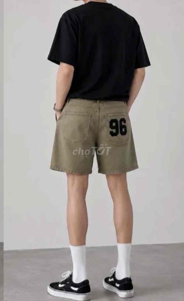 Quần short nam Luxi Xanh rêu. Mua bán Quần áo tại Thành phố Long Xuyên An Giang được đăng bởi Bùi Gia Bảo  hình 1