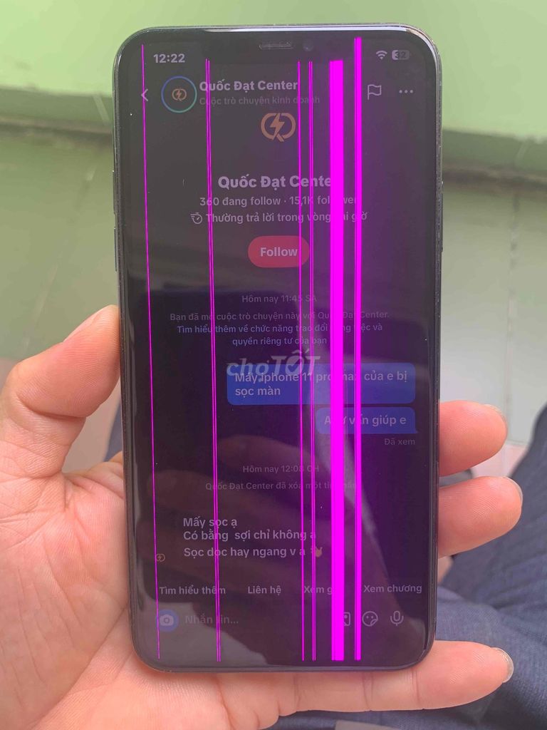 Màn hình Apple iPhone 11 Pro Max Đen Lỗi. Mua bán Linh kiện (RAM, Card...) tại Quận 12 Tp Hồ Chí Minh được đăng bởi Mr Lộc hình 1