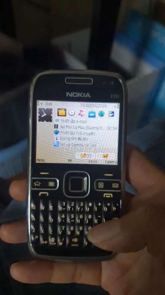 Nokia E72i Đen Bạc 5.0 MPix. Mua bán Điện thoại tại Thành phố Bắc Ninh Bắc Ninh được đăng bởi Thọ hình 1