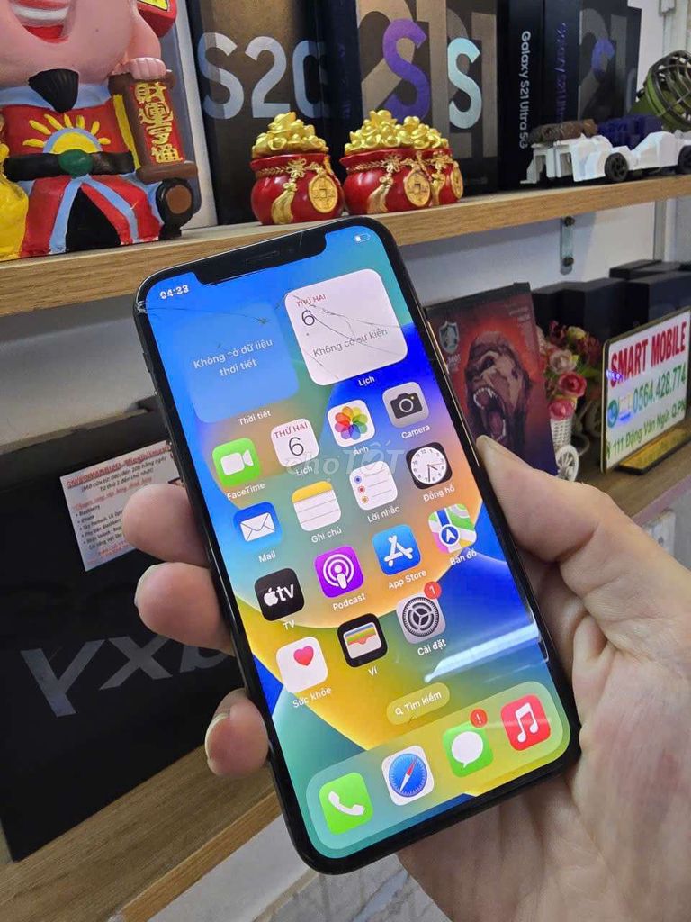 Apple iPhone X 64GB Đen, Zin Full có Bh. Mua bán Điện thoại tại Quận Phú Nhuận Tp Hồ Chí Minh được đăng bởi NGUYÊN THẢO MOBILE Trả Góp hình 1