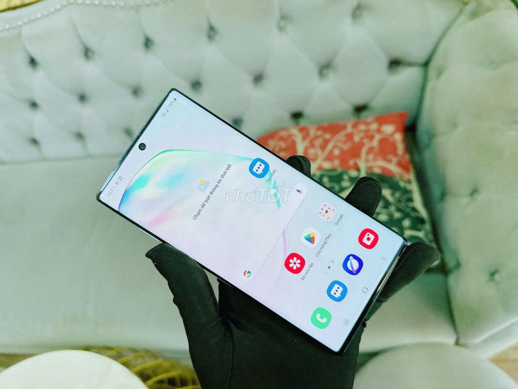 Samsung Note 10 Plus 256G Việt Nam nứt lưng màn ok. Mua bán Điện thoại tại Quận Hải Châu Đà Nẵng được đăng bởi Hoàng Anh Tuấn hình 1