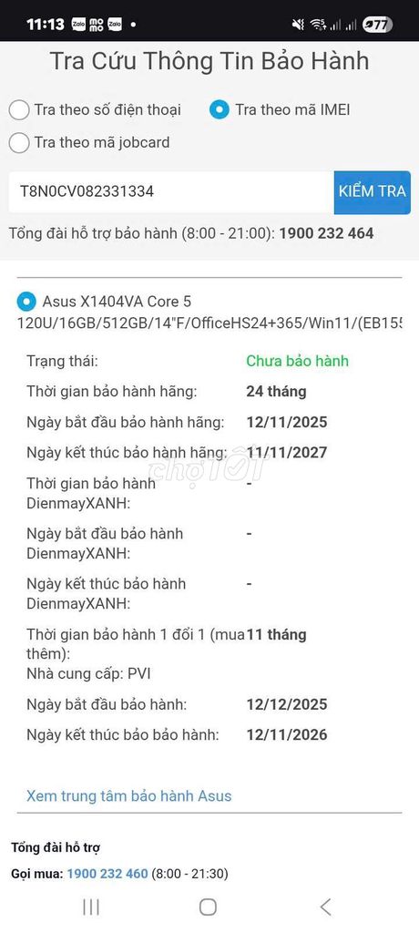 Asus X1404VA i5-120U 14 inch 16GB/512GB. Mua bán Laptop tại Quận Ba Đình Hà Nội được đăng bởi Mrquan Chef Japan hình 1