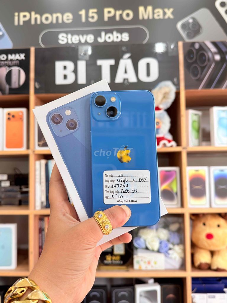 Apple iPhone 13 128GB Blue VN. Mua bán Điện thoại tại Thành phố Long Xuyên An Giang được đăng bởi Bi Táo Store hình 1