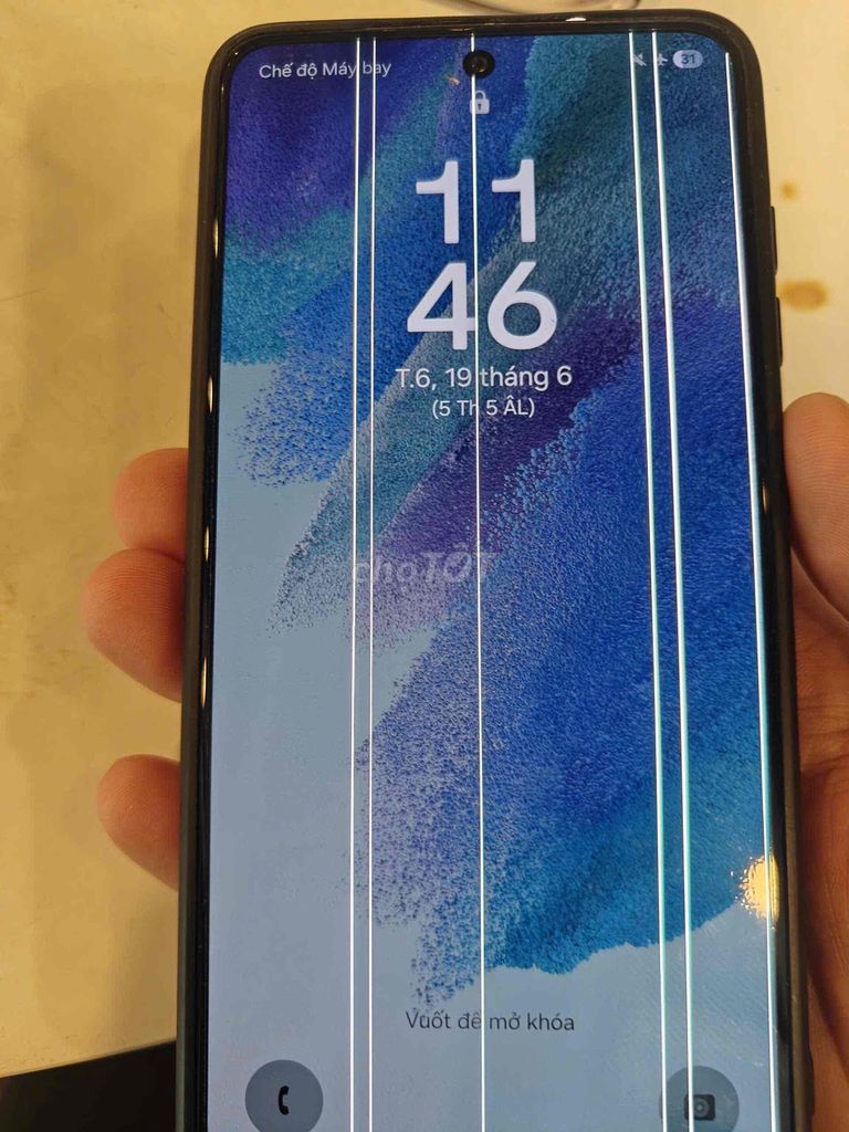 Samsung S21 FE Đen 2 sim Màn hình sọc. Mua bán Điện thoại tại Quận Bình Thạnh Tp Hồ Chí Minh được đăng bởi Lê Dương hình 1