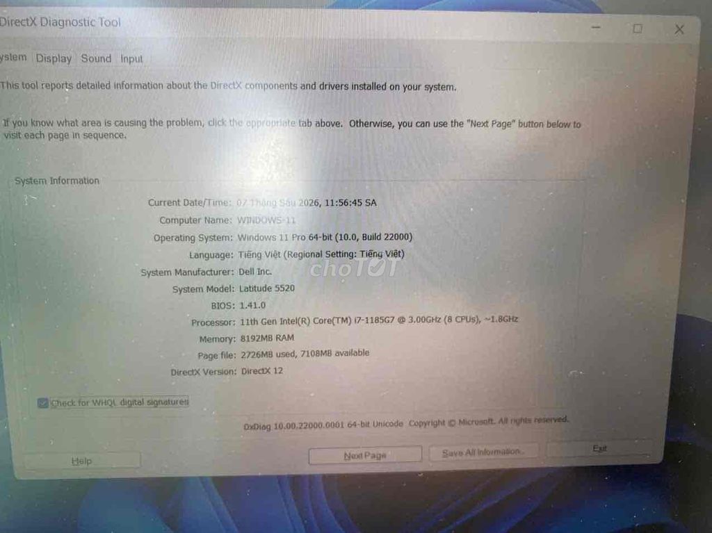 dell latitude 5520 i7 1185g7 8g 256 keng. Mua bán Laptop tại Thành phố Phan Thiết Bình Thuận được đăng bởi Dung hình 1
