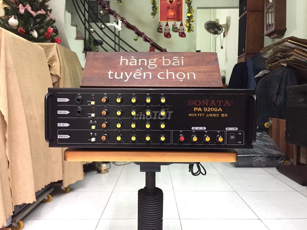 Sale Amply Karaoke nđ Hàn Quốc SONATA PA 9200A. Mua bán Tivi, Âm thanh tại Quận Tân Bình Tp Hồ Chí Minh được đăng bởi nhut audio hình 1