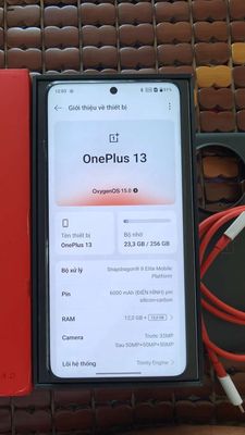 OnePlus 13 12/256GB Đen full box như mới