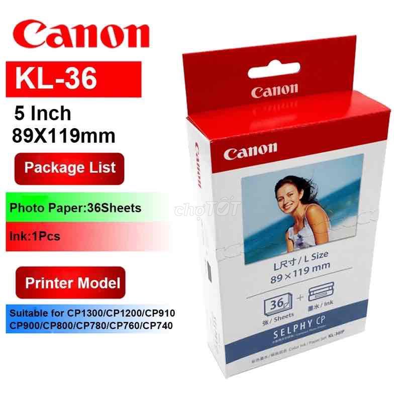 Giấy in ảnh Canon KL-36IN. Mua bán Đồ dùng văn phòng tại Quận Gò Vấp Tp Hồ Chí Minh được đăng bởi An  Nhiên hình 1