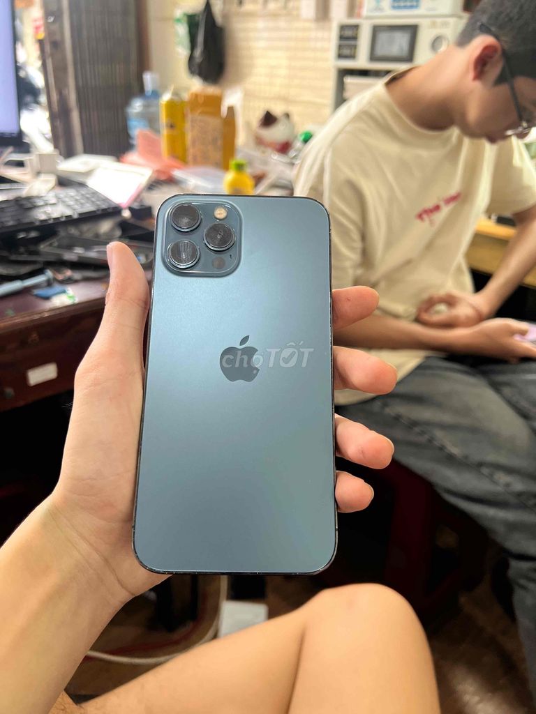 Apple iPhone 12 Pro Max VN/A 256GB Xanh Đã sử dụng. Mua bán Điện thoại tại Thành phố Buôn Ma Thuột Đắk Lắk được đăng bởi Lộc Trần hình 1