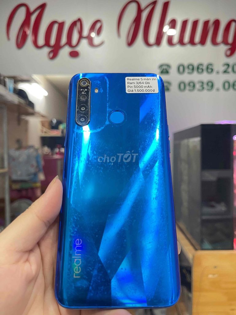 Realme 5 màn Zin 64Gb