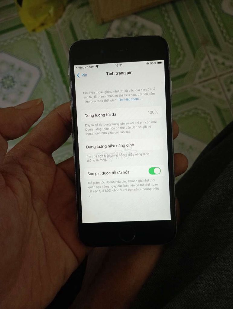 Apple iPhone 6s 16GB Bạc Đã sử dụng. Mua bán Điện thoại tại Quận Bắc Từ Liêm Hà Nội được đăng bởi thanh hình 1