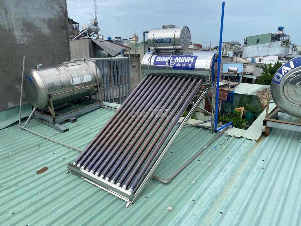 MÁY NƯỚC NÓNG NĂNG LƯỢNG MẶT TRỜI 130L. Mua bán Nội thất, đồ gia dụng khác tại Quận 12 Tp Hồ Chí Minh được đăng bởi MÁY NƯỚC NÓNG NLMT HẢI ANH hình 1