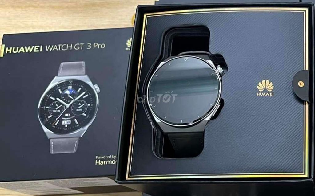 Huawei Watch GT3 Pro,fullbox,dây da,còn bh,k vết x