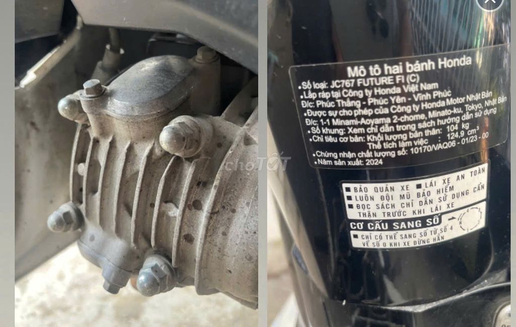 Bán Future Led 2024, BS62, Chính chủ. Mua bán Xe máy tại Huyện Bình Chánh Tp Hồ Chí Minh được đăng bởi LEE CHONG BO hình 4