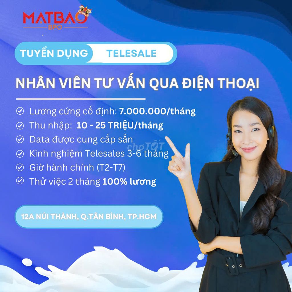 Nhân Viên Call Center - HỖ TRỢ VÉ XE TẾT 500K