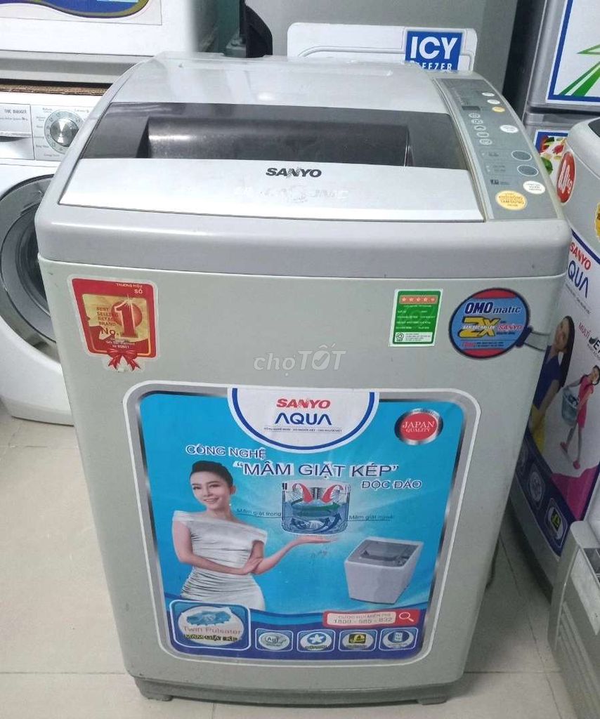 Thanh lý máy giặt Sanyo 10 kg chạy tốt có ship