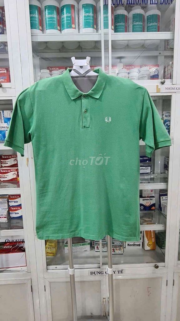 Áo thun Polo FRED PERRY Nam Cotton Xanh lá L. Mua bán Quần áo tại Thành phố Thủ Đức Tp Hồ Chí Minh được đăng bởi Shop khoa nguyễn si tuyển  hình 1