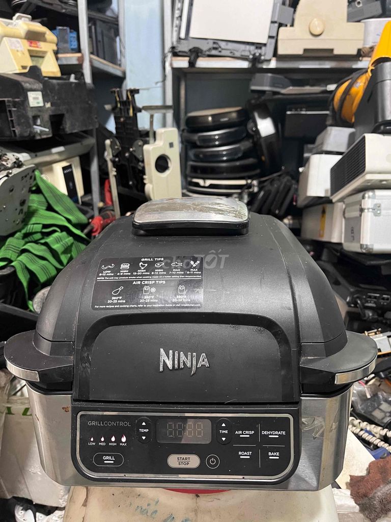 Máy nướng Ninja AG301 JM1 Đen, Bạc. Mua bán Bếp, lò, đồ điện nhà bếp tại Quận Phú Nhuận Tp Hồ Chí Minh được đăng bởi Bông Lê  hình 1