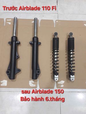 dư Phuộc trước Airblade 110 Fi .sau Airblade 150

