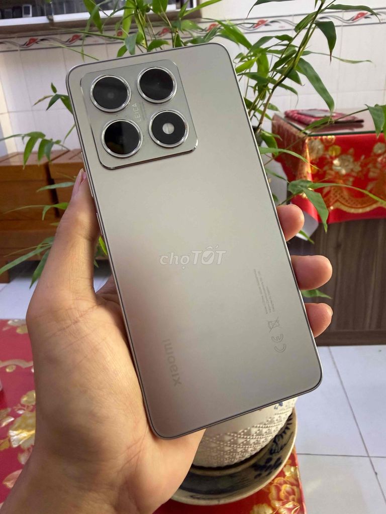 Xiaomi 14T 12/512GB bảo hành dài. Mua bán Điện thoại tại Quận Ninh Kiều Cần Thơ được đăng bởi ĐTDĐ HỒNG ĐĂNG hình 1