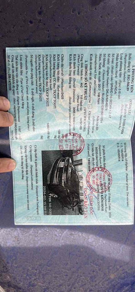 Hyundai Grand i10 2017 Sedan 1.2 AT - 34000 km. Mua bán Ô tô tại Thành phố Thủ Đức Tp Hồ Chí Minh được đăng bởi Long hình 2