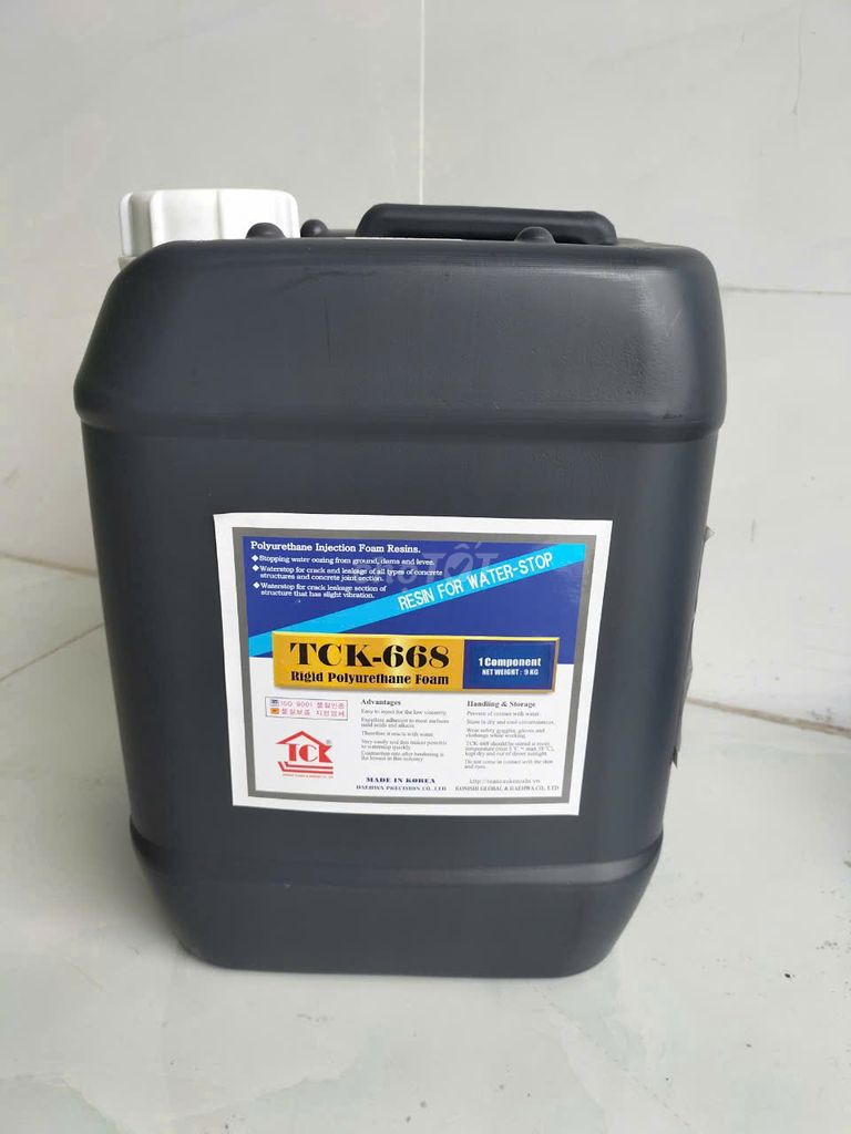 Polyurethane TCK-668  ( thùng / 9kg. ). Mua bán Đồ chuyên dụng, Giống nuôi trồng tại Thành phố Nha Trang Khánh Hòa được đăng bởi vinh giang hình 1
