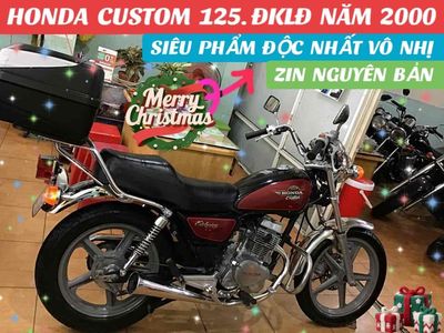 CUSTOM 125.HONDA NHẬT.ĐKLĐ  NĂM 2000. ĐẸP HOÀN HẢO. Mua bán Xe máy tại Quận Phú Nhuận Tp Hồ Chí Minh được đăng bởi MOTO LUU THANH HAI  77A