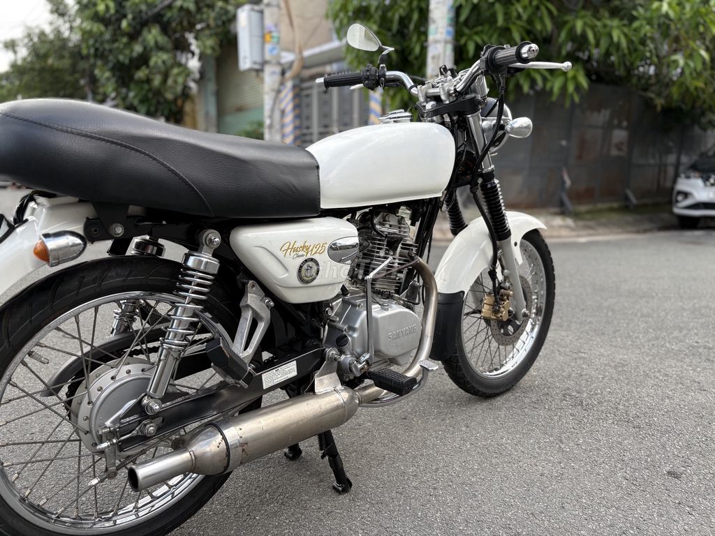 🔥Husky 125cc Trắng Classic🔥Nguyên thuỷ - máy êm🔥. Mua bán Xe máy tại Quận Tân Phú Tp Hồ Chí Minh được đăng bởi Cửa Hàng Xe Máy Gia Kiệt hình 6