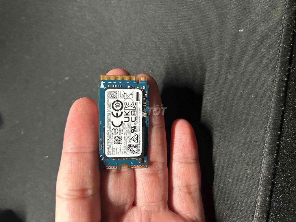 SSD M2 + KIOXIA 512Gb sử dụng tốt tháo máy. Mua bán Linh kiện (RAM, Card...) tại Huyện Trảng Bom Đồng Nai được đăng bởi Hiệp Phạm hình 1