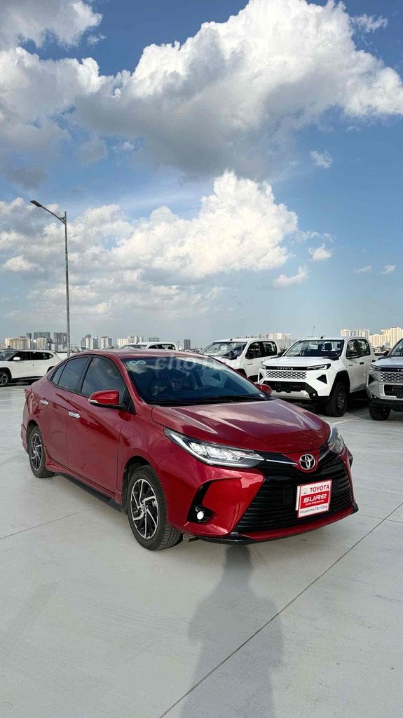 Toyota Vios 2021 1.5G CVT Đỏ 40.000km