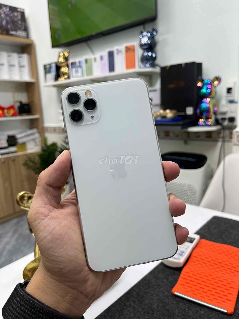 Apple iPhone 11 Pro Max 64GB Bạc 99%. Mua bán Điện thoại tại Quận Bình Thuỷ Cần Thơ được đăng bởi MC MOBILE hình 1