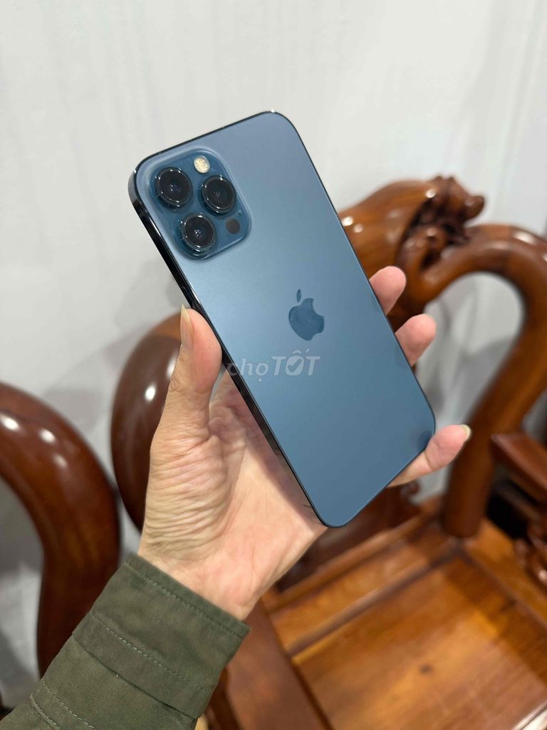 Apple iPhone 12 Pro Max 256GB Xanh 99% mới. Mua bán Điện thoại tại Thành phố Buôn Ma Thuột Đắk Lắk được đăng bởi Nguyễn Tâm hình 1