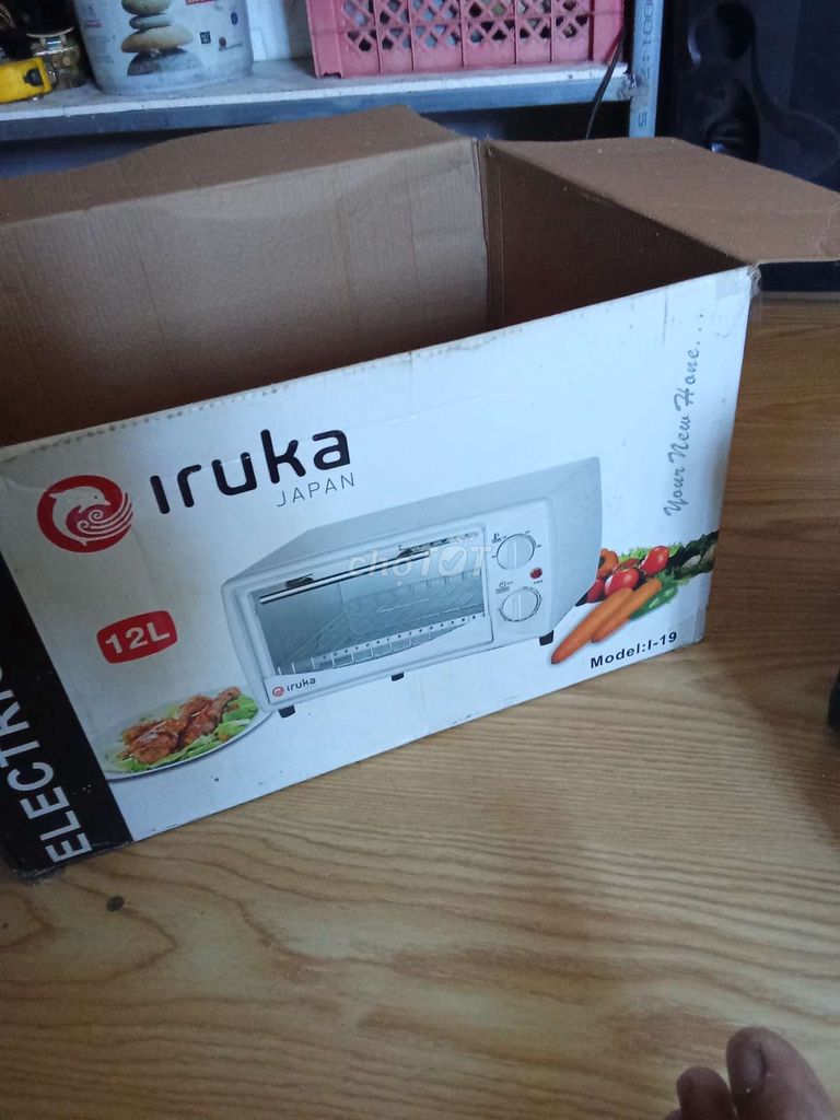 Lò nướng Iruka I-19 12 lít Trắng mới. Mua bán Bếp, lò, đồ điện nhà bếp tại Huyện Xuyên Mộc Bà Rịa - Vũng Tàu được đăng bởi Thuong Tranhoang hình 1