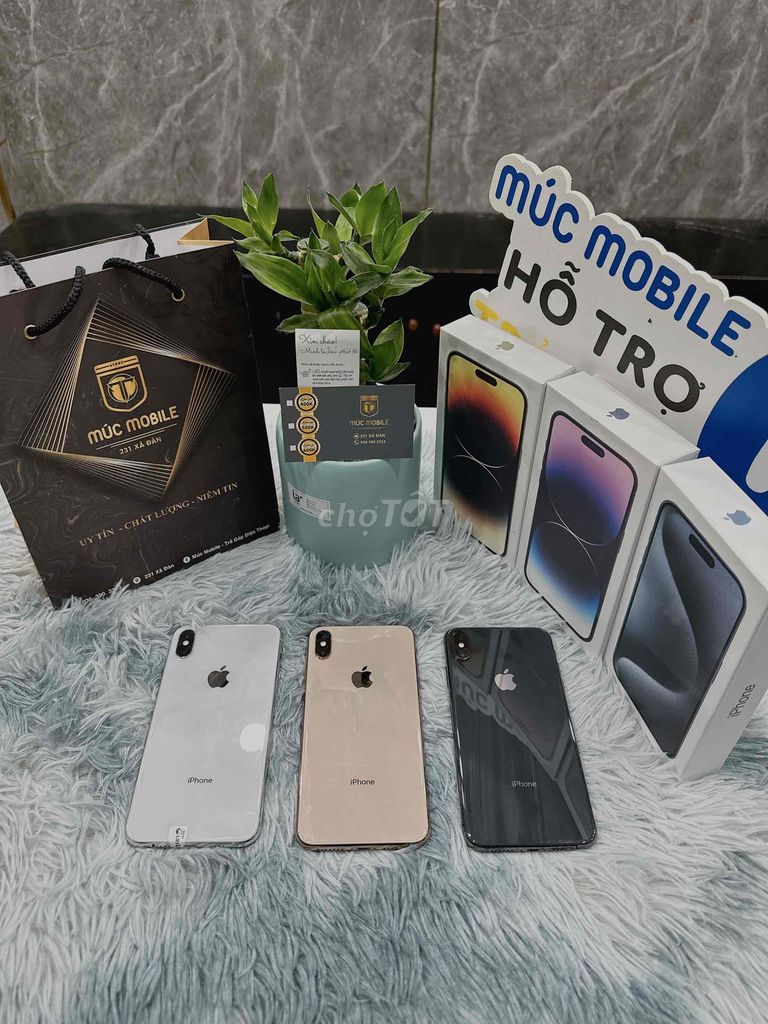 IPHONE Xsmax 64/256Gb ✅Trả góp 0đ bảo nợ xấu ✅