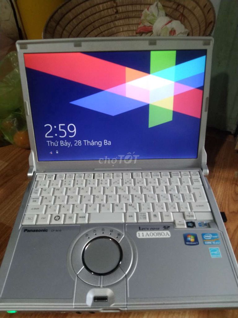 Panasonic CF-N10 Bạc. Mua bán Laptop tại Quận Ninh Kiều Cần Thơ được đăng bởi da dat niem tin hình 1